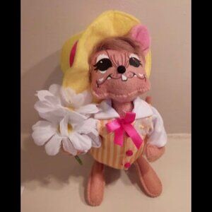 6" Annalee spring boy mouse collectible doll - Ships fast!